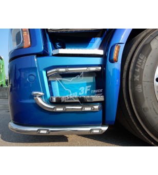 SCANIA R/S Serie 16+ Step bars (2x2pcs) - 3F085-86SC.S - Stainless / Chrome accessories - Verstralershop