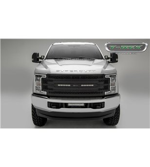 Ford Super Duty 2017- Zroadz Grille incl Led (Grille w cam)