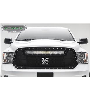 RAM 1500 2013-2018 Torch Grille Chrome Studs incl 30" Led