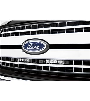 Ford F150 2018- Grille LED Kit Black - incl 2x 6" led (XLT, Lariat) - Z415711-KIT - Grille - Verstralershop