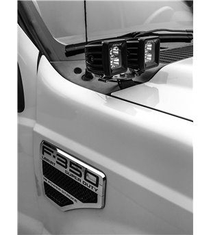 Ford Super Duty 2011-2016 Hood LED Kit - incl 4x 3" led - Z365462-KIT4 - Other accessories - Verstralershop