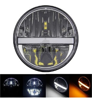 AngryMoose Black LED headlight DRL - set - HL-30-7D set - Lighting - Verstralershop