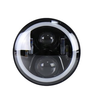 AngryMoose Black LED Angel Eyes headlight - HL-40-7D - Lighting - Verstralershop