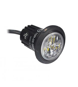 Flitslamp HideAway Rood R65 E-marked LED