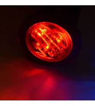 Flitslamp HideAway Rood R65 E-marked LED - 500232 - Verlichting - Verstralershop