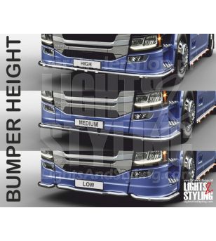 SCANIA R/S/G/P Serie 16+ F-LINER CITYGUARD - Low & Medium bumper - 864500 - Bullbar / Lightbar / Bumperbar - Verstralershop