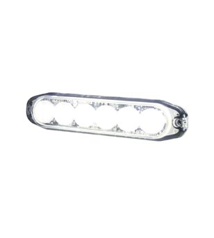 Strobe Extra thin 6x1W LED Xenon White - 500661 - Lighting - Verstralershop