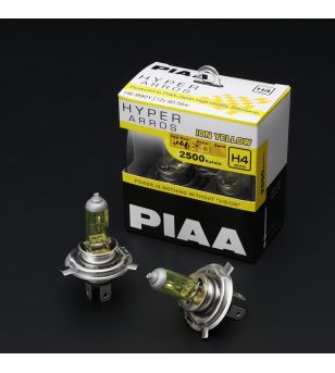PIAA H4 Hyper Arros halogeen bulb set yellow - HE-990Y - Verlichting - Verstralershop