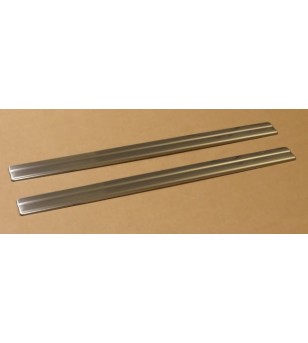 Nissan Juke 2010+ DOOR SILL COVER STEEL (set - 4) stainless - 2403120294 - Stainless / Chrome accessories - Verstralershop