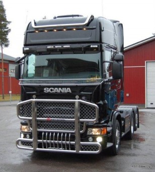 Scania R - serie Frontbar Freeway V1.0 with teeth