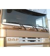 DAF XF Window strip Stainless - 046D - Stainless / Chrome accessories - Verstralershop