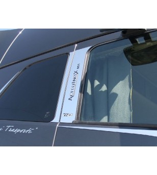 Volvo FH 2013- Deurstijl strip RVS (set) - 019VFH2013 - RVS / Chrome accessoires - Verstralershop