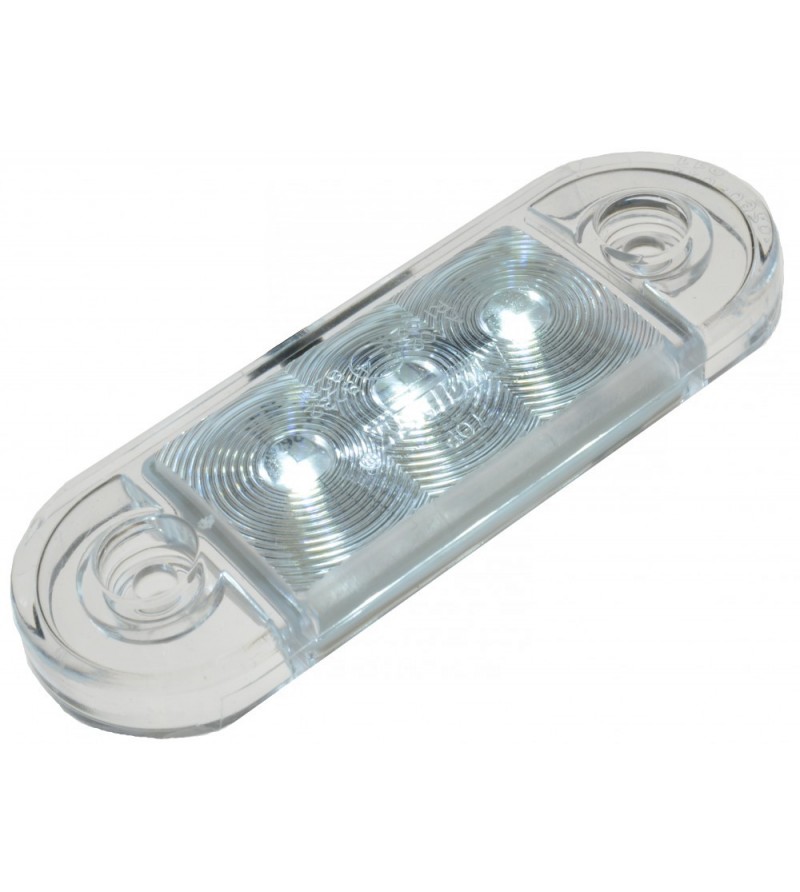 Markeerlicht LED Xenonwit opbouw (superdun) - 210131 - Verlichting - Verstralershop