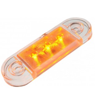 Markeerlicht LED Oranje opbouw (superdun)