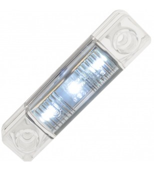 Markeerlicht LED opbouw 82mm Xenon Wit - 211331 - Verlichting - Verstralershop