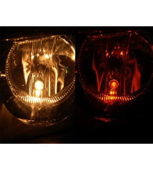 T10/W5W lamp LED 12V Geel
