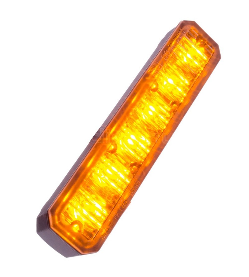Flashlight Orange 6 Led 12/24V - 50243 - Lighting - Verstralershop