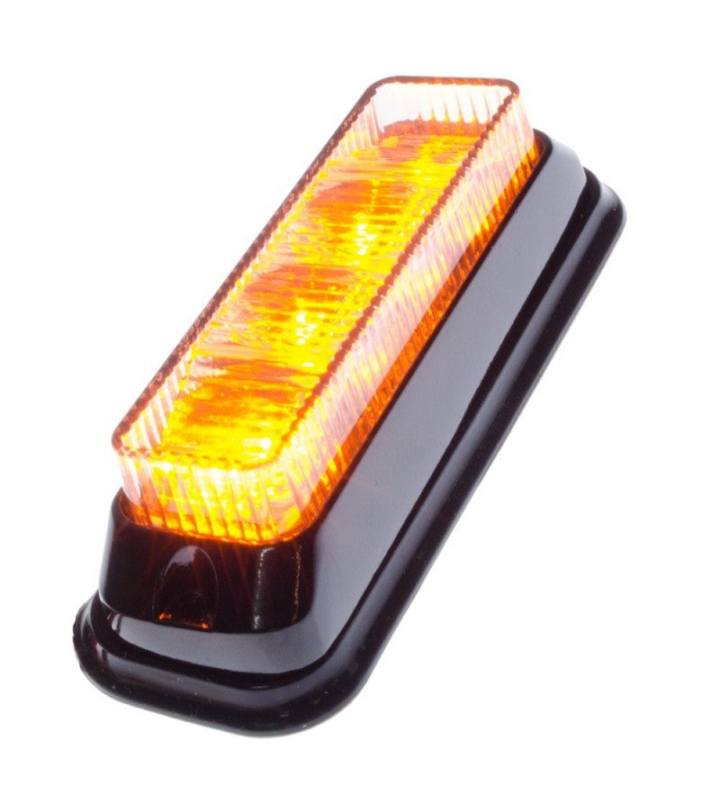 Flitslamp Oranje 4x1W LED - 500430 - Verlichting - Verstralershop