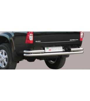 D-Max 08-12 Double Rear Protection - 2pp/197/IX - Rearbar / Rearstep - Verstralershop