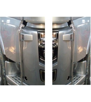 Volvo FH Pair Of Side Auction - 028V - Stainless / Chrome accessories - Verstralershop