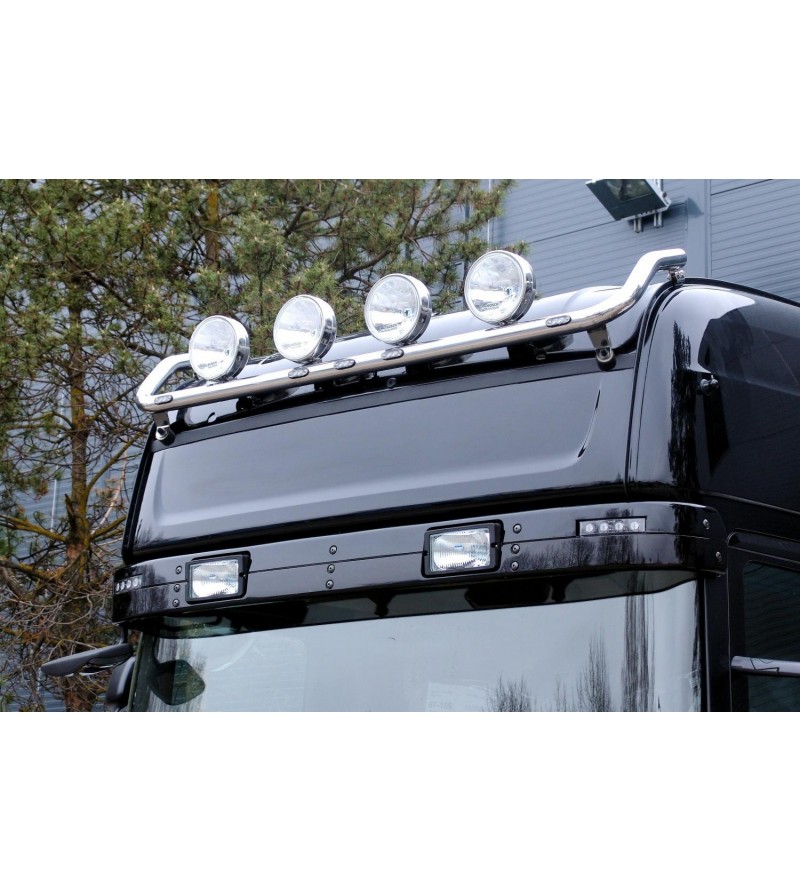 SCANIA R Serie 09 to 16 ROOF LAMP HOLDER LED MAX - 4x lamp fixings cable - Topline - 864162 - Roofbar / Roofrails - Verstralersh