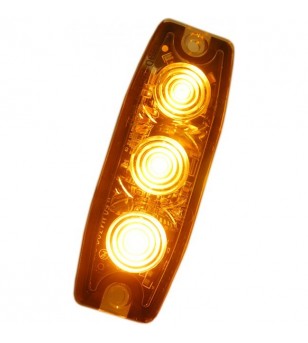 Flitslamp Superdun 3x1W LED Oranje - 5003313 - Verlichting - Verstralershop