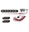 Rigid A-Series Rock Light Kit - High Power - Red - 6 Lights - 40026 - Lighting - Verstralershop