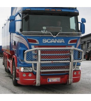 Scania R - serie Frontbar Dakar + V1.0 - 100194 - Bullbar / Lightbar / Bumperbar - Verstralershop