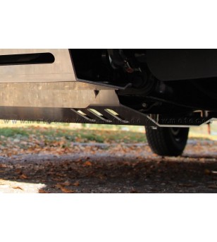FIAT FULLBACK 16- SKID PLATES rear transfer case pcs - 821071 - Overige accessoires - Verstralershop