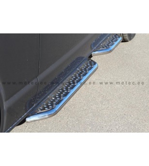 VW T5 10-15 RUNNING BOARDS VAN TOUR for sidedoor - 840015 - Sidebar / Sidestep - Verstralershop