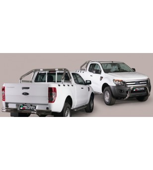 Ranger Super Cab 12- Double Bended Rear Protection