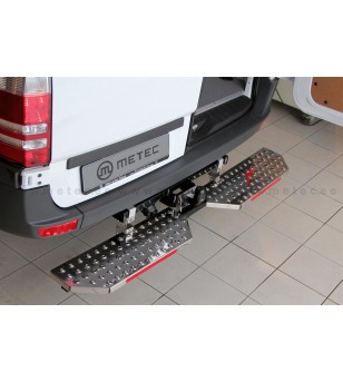 FIAT DUCATO 07+ RUNNING BOARDS to tow bar pcs EXTRA LARGE
