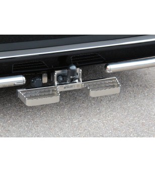 OPEL COMBO 12+ RUNNING BOARDS to tow bar pcs SMALL - 888419 - Rearbar / Rearstep - Verstralershop