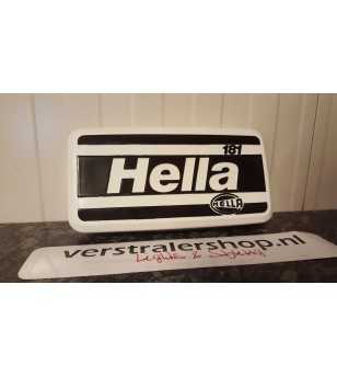 Hella Classic 181 cover white printed - 8XS 123 764-001 - Other accessories - Verstralershop