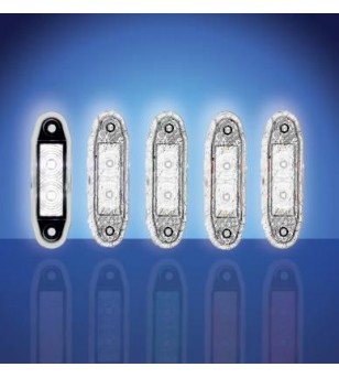 Boreman 4500 - LED Markeringslamp Wit - 1001-4500-C - Verlichting - Verstralershop
