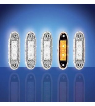 Boreman 4500 - LED Markeringslamp Geel/Oranje - 1001-4500-A - Verlichting - Verstralershop
