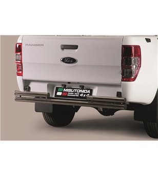 Ranger Double Cab 19- Double Rear Protection - 2PP/330/IX - Rearbar / Rearstep - Verstralershop