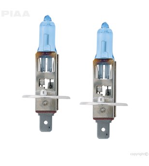 PIAA H1 Extreme White Plus halogeen lampen bulbs set - 11655 - Lighting - Verstralershop