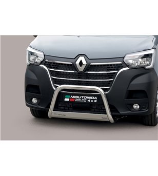 Renault Master 19+ EC Approved Medium Bar Inox - EC/MED/464/IX - Bullbar / Lightbar / Bumperbar - Verstralershop