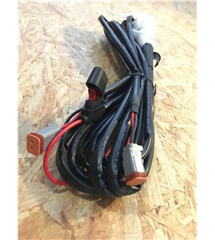 AngryMoose Kabelset met schakelaar - 2 lampen - AM-Double-Cable - Bekabeling & Electronica - Verstralershop