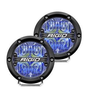 Rigid 360-SERIES 4" - Driving - Blue (pair) - 36119 - Lighting - Verstralershop