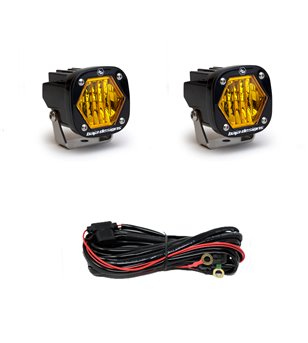 Baja Designs S1 - Wide Cornering LED Amber (pair) - 387815 - Verlichting - Verstralershop