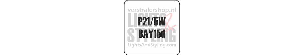 P21/5W - BAY15d